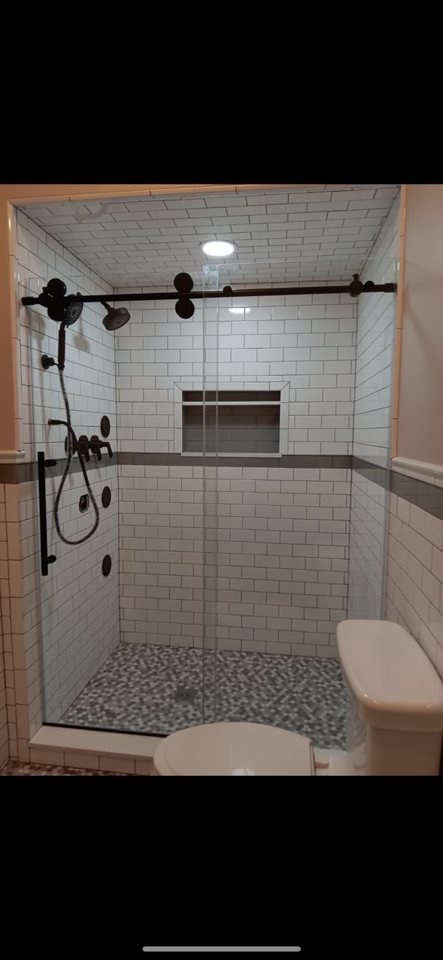 bathroom renovation project