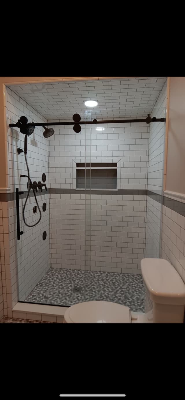 bathroom renovation project