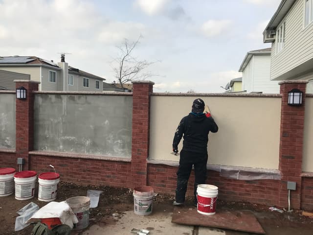 Concrete and masonry work