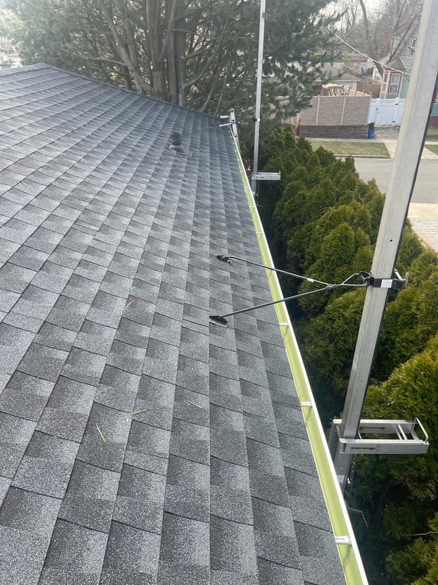 Gutter and roofing installation
