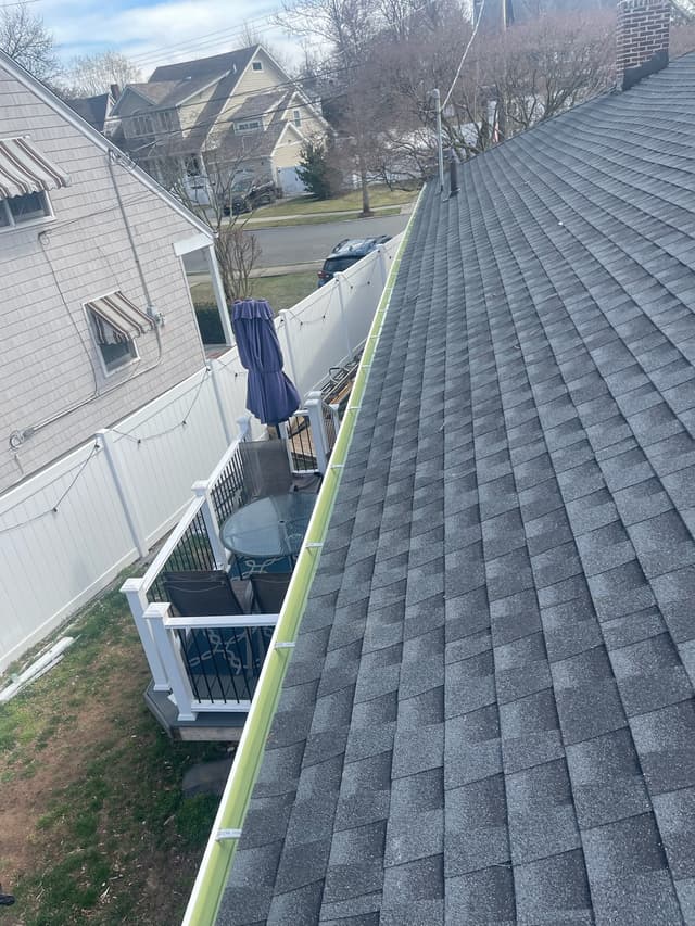 Gutter and roofing installation