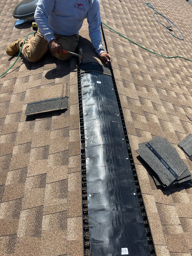Gutter and roofing installation