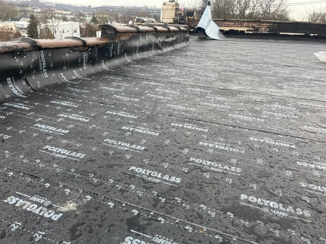 Gutter and roofing installation