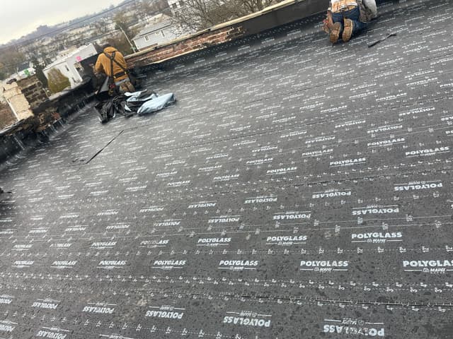 Gutter and roofing installation