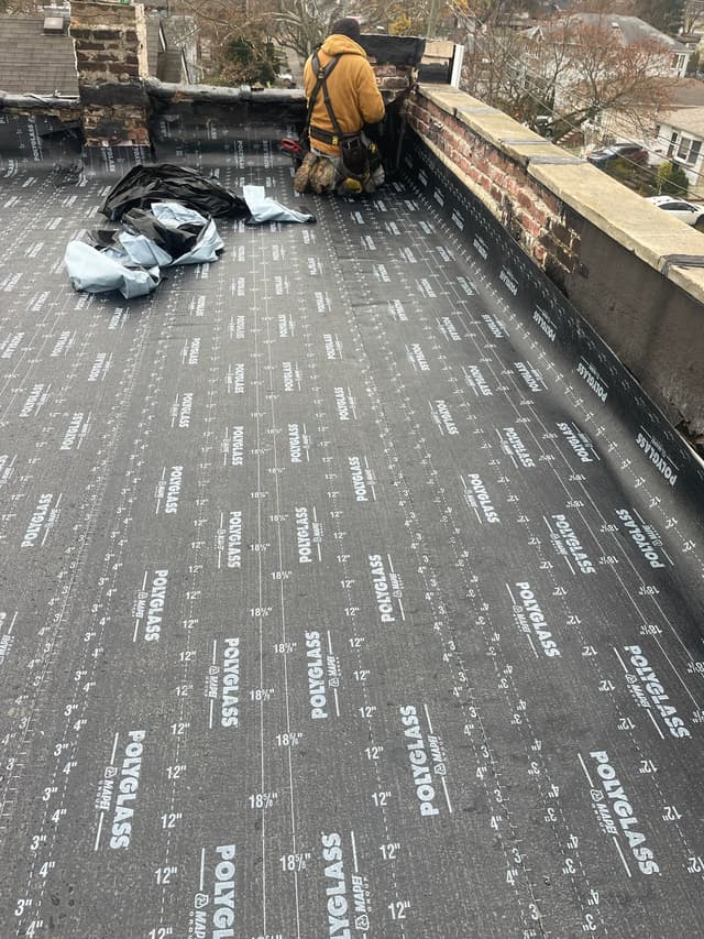 Gutter and roofing installation