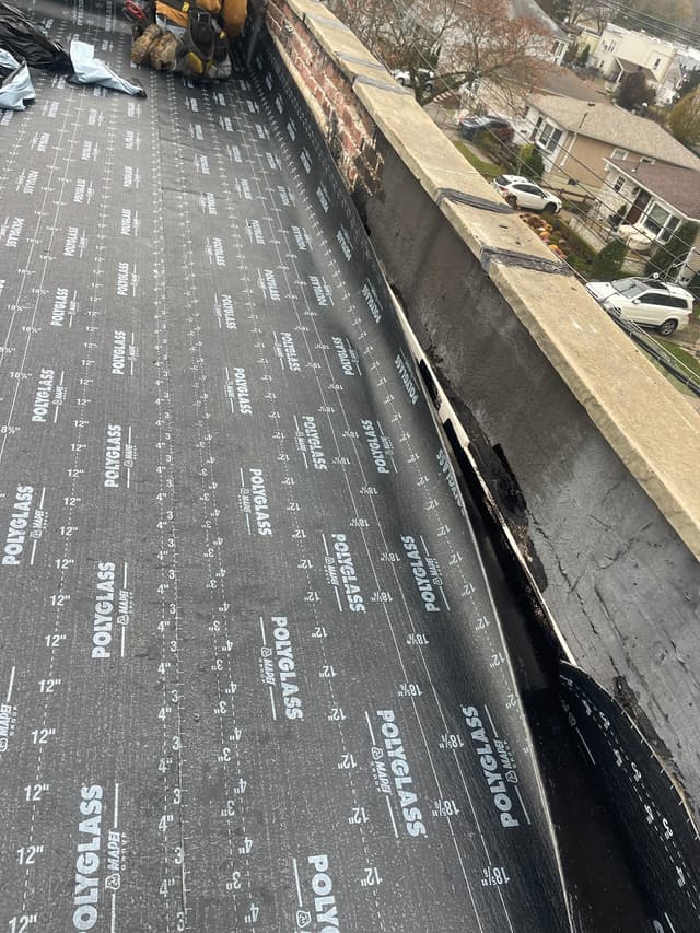 Gutter and roofing installation