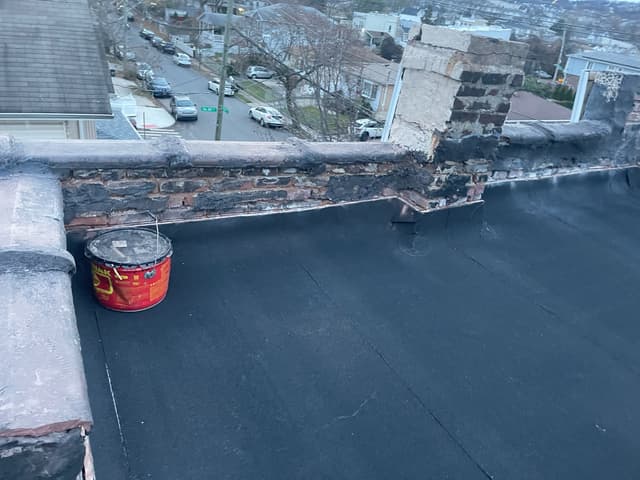 Gutter and roofing installation