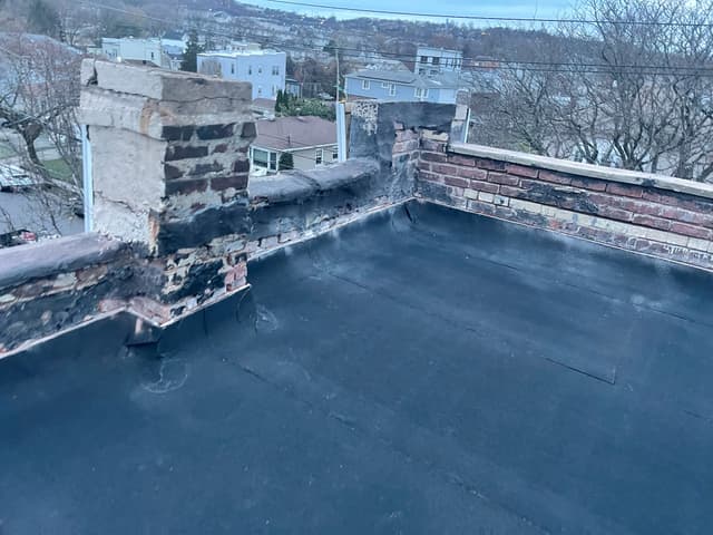 Gutter and roofing installation