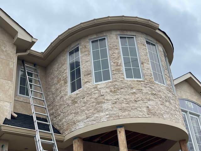 Gutter and roofing installation