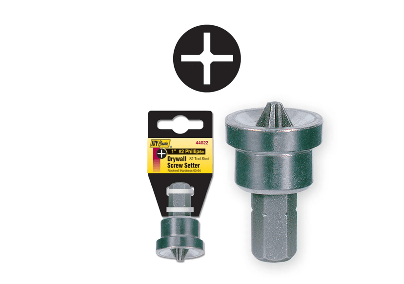 Photo of 1" #2 Phillips Drywall Screw Setter Carded